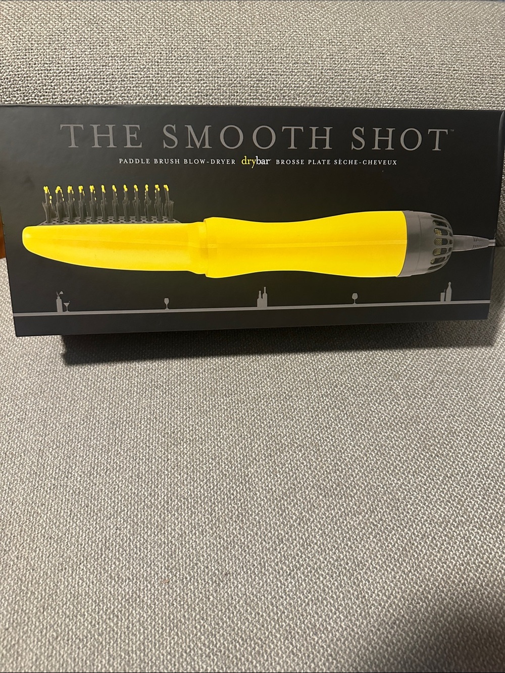 drybar The Smooth Shot Paddle Brush Blow-Dryer New